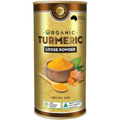 Therapeia Australia Organic Turmeric Loose Powder G/F 100g - The O.G Me