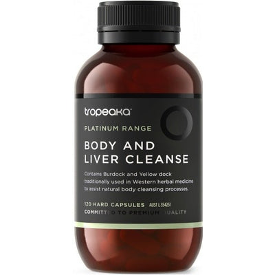 Tropeaka Body and Liver Cleanse G/F 120Caps - The O.G Me