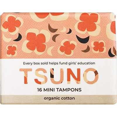 Tsuno Organic Cotton Tampons 16 Mini - The O.G Me