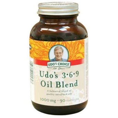 Udo's 3-6-9 Oil Blend Softgel Vege Caps G/F 90x1000mg - The O.G Me