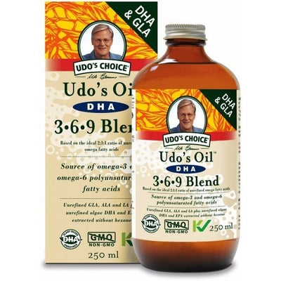 Udo's Choice DHA 3-6-9 Oil Blend 250ml - The O.G Me