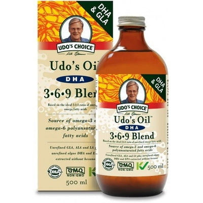 Udo's Choice DHA 3-6-9 Oil Blend 500ml - The O.G Me