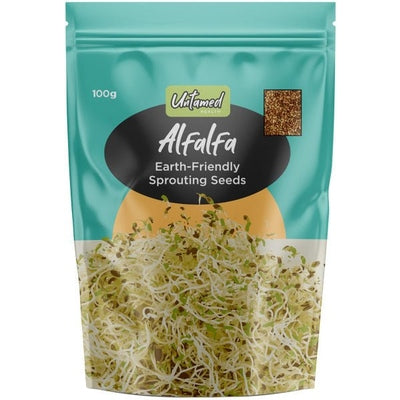 Untamed Alfalfa Earth-Friendly Sprouting Seeds G/F 100g - The O.G Me