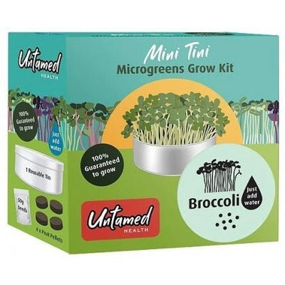 Untamed Mini Tini Microgreens Kit G/F - Broccoli - The O.G Me