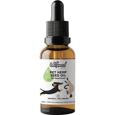 Untamed Pets Hemp Seed Oil G/F 50ml - The O.G Me