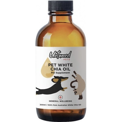 Untamed Pets White Chia Seed Oil G/F 200ml - The O.G Me