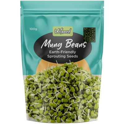 UntamedMung Beans Earth-Friendly Sprouting Seeds G/F 100g - The O.G Me