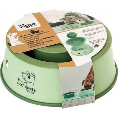 Vigar Pets Club 3 in 1 Feeder Bowl - The O.G Me