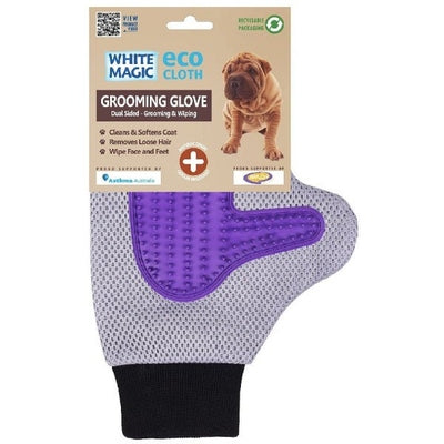 White Magic Grooming Glove - The O.G Me