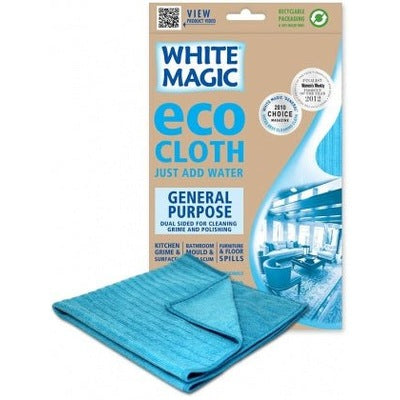 White Magic MicroFibre Eco Cloth General Purpose - Retail - The O.G Me