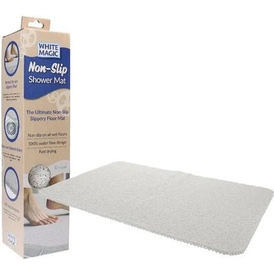 White Magic Non-Slip Shower Mat Cream - The O.G Me