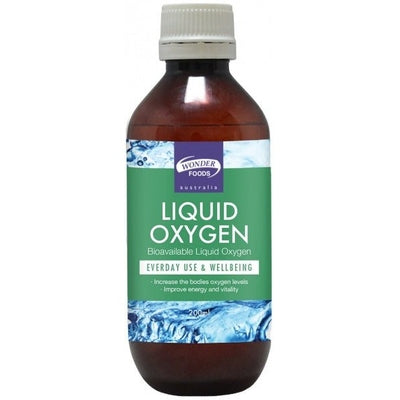 Wonderfoods Liquid Oxygen G/F 200ml - The O.G Me