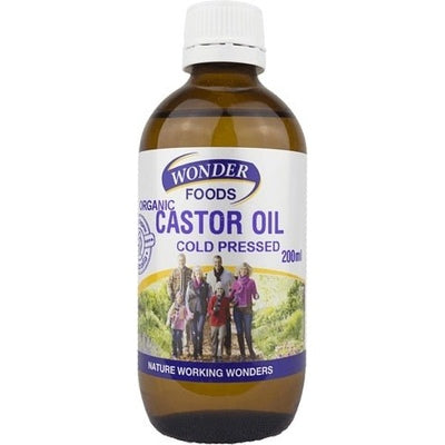 Wonderfoods Organic Castor Oil 200ml - The O.G Me