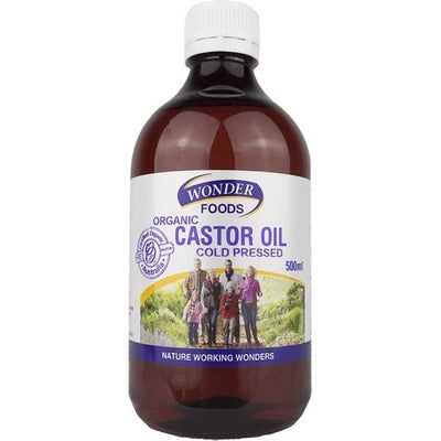 Wonderfoods Organic Castor Oil 500ml - The O.G Me